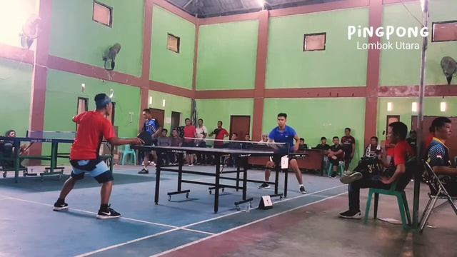 Pertandingan Tenis Meja Single ( Sofian PTM PADE MARE vs Irex PTM RINJANI BAYAN