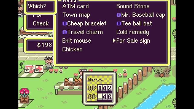 Нес под грибами уничтожил сам себя (EarthBound 7)