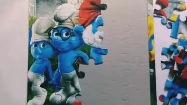 ПАЗЛЫ СМУРФИКИ 25 ДЕТАЛЕЙ для детей