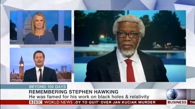 BBC Beyond 100 Days: Jim Gates on Stephen Hawking's legacy