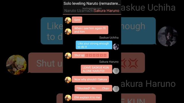 Solo leveling naruto {Remastered} part 3.5
