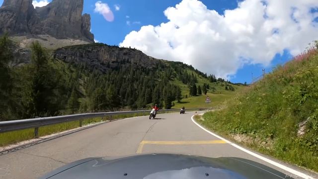 Доломитовые Альпы Пассо Гардена Италия Один эпический Драйв 4K 60P 🇮🇹