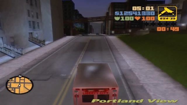 Cara mendapatkan lari tak terbatas di awal game - GTA 3