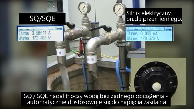 Pompa głębinowa Grundfos SQ(E) - zabezpieczenie przed wahaniem napięcia zasilania