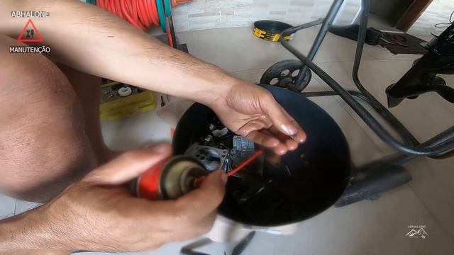 como trocar  o reparo e limpar o carburador do motor mercury 8 hp  2 tempos japonês .