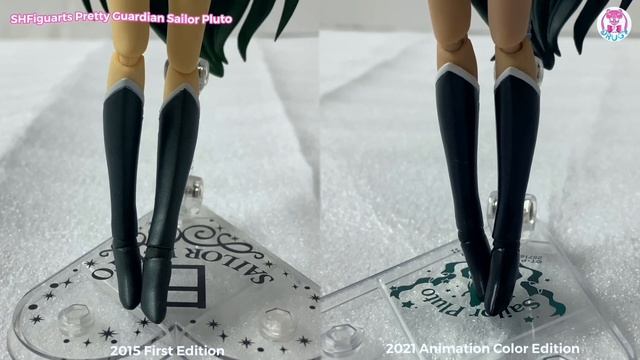 💀 Sailor Pluto SHF Compare (2015 Original Vs 2021 Animation Color Edition) 美少女戦士 セーラームーン UNBOX!