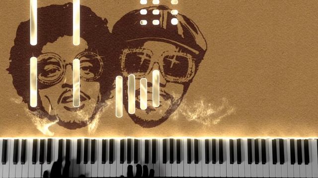 Bruno Mars, Anderson .Paak & Silk Sonic - Leave The Door Open (lofi piano tutorial/cover/sheets)