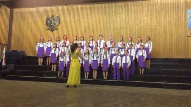 Міжнародний хоровий фестиваль у Кракові. Хор Слобожанської ШЕВ "Наша Земля" Кердан Катерина