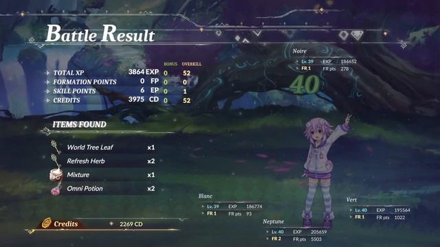 Hyperdimension neptunia neptune FF Victory