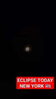 eclipse today new York #Newyork #usa #eclipse #sun #sol #luna #moon #dark #nuevayork