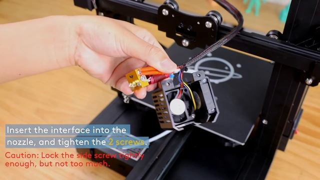 ELEGOO Neptune 2: How to replace the Nozzle Assembly