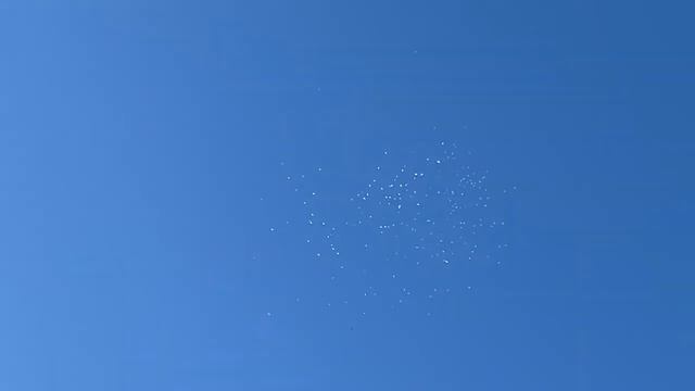 UFO Sighting: Glowing Swarm over California