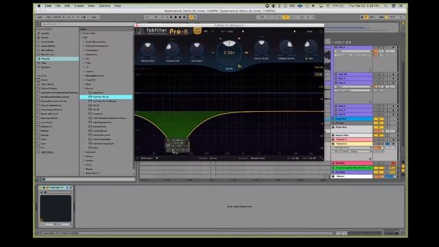 [SOUND DESIGN] Plugin Organization & Fab Filter Pro R