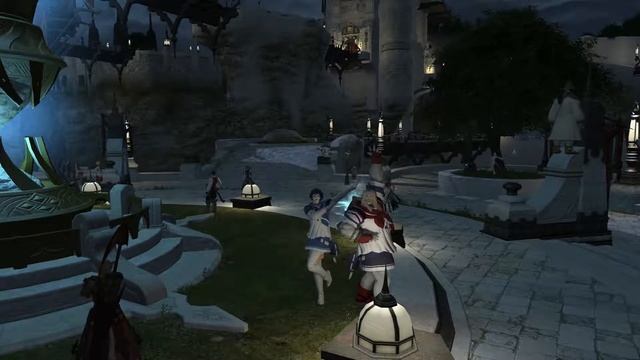 Glamour as Sailor Mercury and Venus in FFXIV