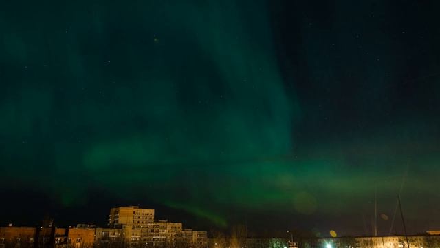 Северное сияние, 18 марта