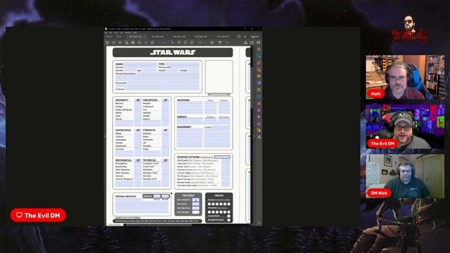 Papers & Parsecs - Star Wars D6 Podcast! | Ep01 | Introductions & Character Generation Overview