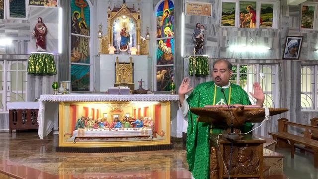 Sunday Mass at Uran Church by Fr Marshal Lopes - 01-08-2021