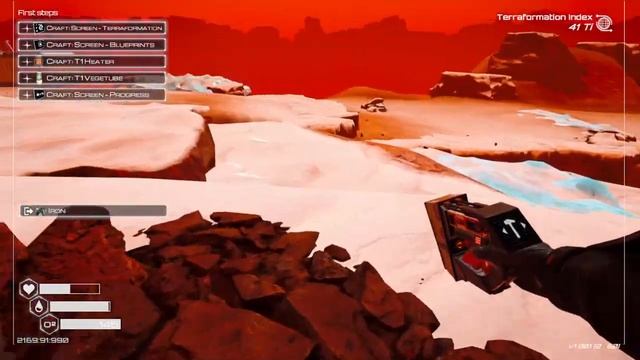 Planet Crafter 1.0 Multiplayer 01 Getting Started in the Ice!