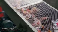 High quality LDPE waste film washing recycling line machine