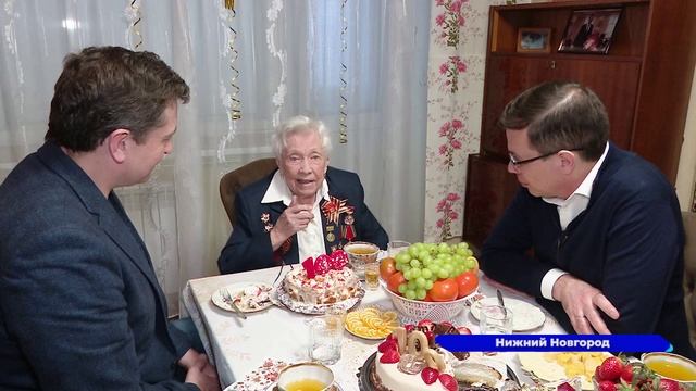 Свой 100-летний юбилей отпраздновала участница Сталинградской битвы Александра Алексеевна Нестеренко