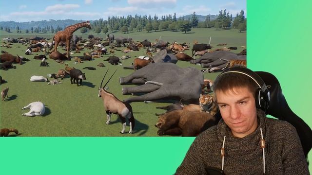 I reacted to Lets Game It Out latest Planet Zoo Video - WHY.