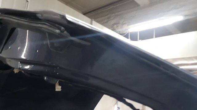 после грунтовки проверяем дверь и крыло tesla model X