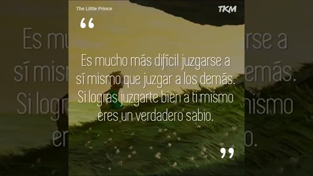 Si vienes a las cuatro, empezaré a ser feliz desde las tres!!!