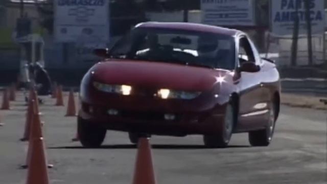 Motorweek 2000 Saturn SC2 3-Door Coupe Road Test