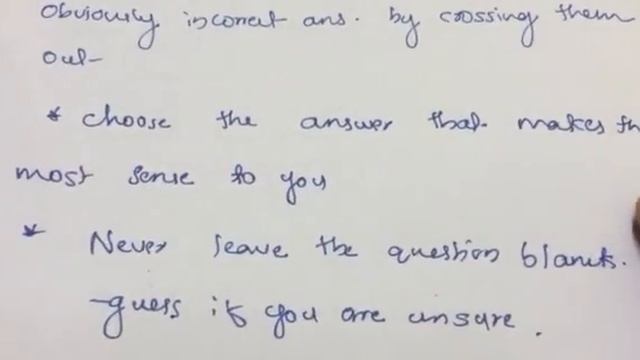 How to attempt Multiple Choice questions without getting negative marks PART1
