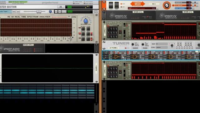 Propellerhead Reason - CV experiments PART 1