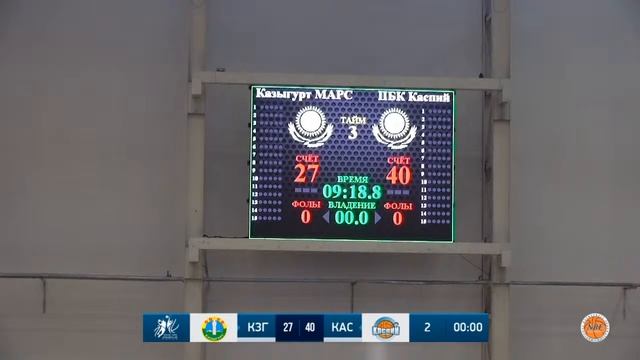 🏀 Чемпионат Казахстана - женщины 2020/21 - 3-й  тур: "Казыгурт МарС" - "Каспий" (21.01.21)