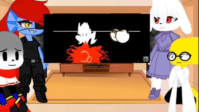 реакция андертеил на Delta sans (?)