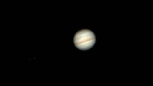 JUPITER and SATURN through My 8 inch Telescope!