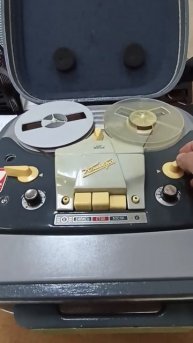 "Комета-201" Запись на 9 и 19 скорости... Сравнение...