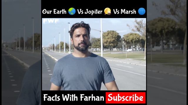 Our Earth 🌏 Vs Jopiter 🎑 Vs Marsh 🌐 Shocking Facts 😱 #Shorts