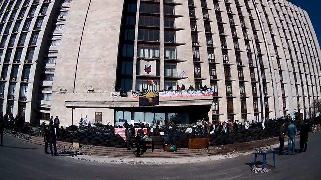Донецк 8 апреля Утро