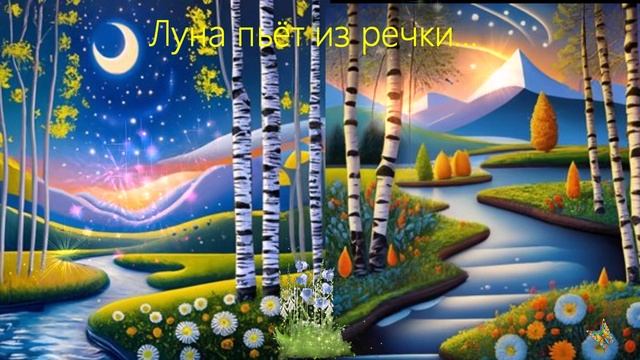 Луна пьёт из речки... ДУША К ДУШЕ