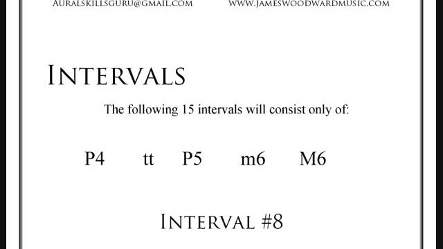 Intervals #20 - Limited Number (Any Note)