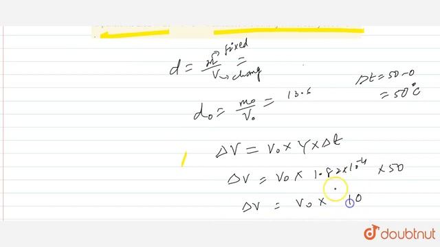 The density of mercury is `13.6 g cm^(-3)` at `0^(@)C` and its coefficient of cubical expansion