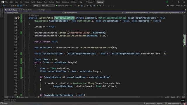 Преодоление препятствий в Unity