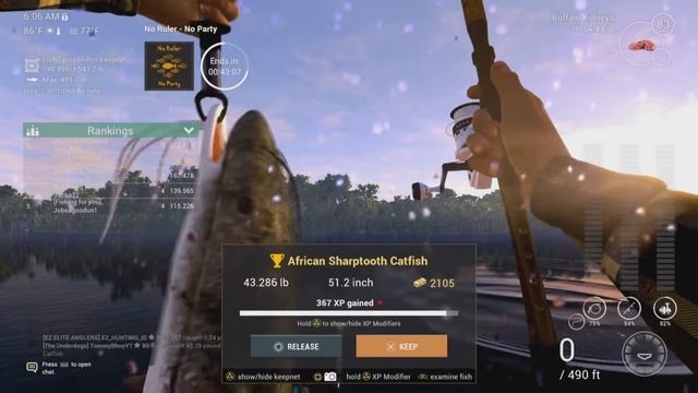 Fishing Planet 3rd Place No Ruler No Party
