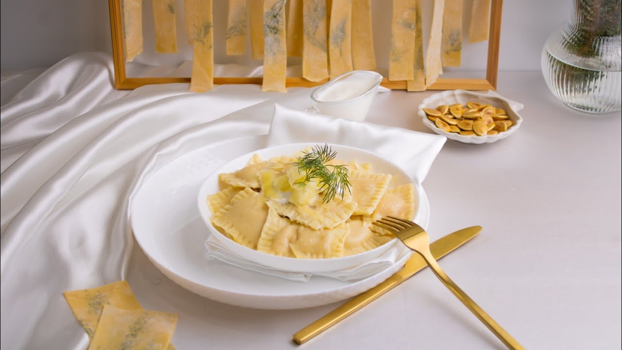 Равиоли с тыквой 😋