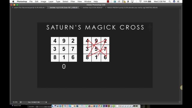 JESUS, THE CROSS AND SATURN DECODED