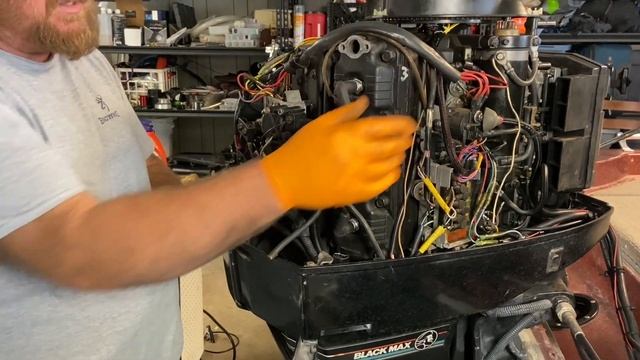 How To Replace the THERMOSTATS on a MERCURY 135 BLACKMAX engine