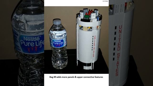 Lego NASA Saturn V rocket build