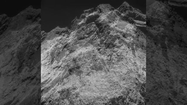 "Comet 67P"  Rosetta images from European Space Agency