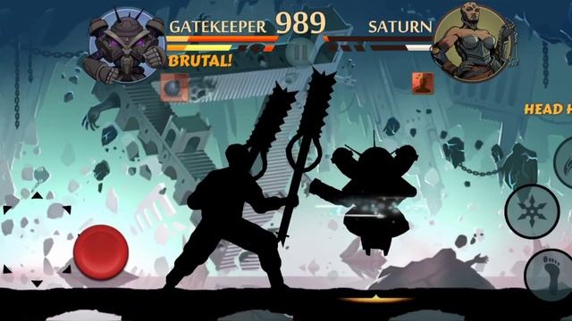 Shadow Fight 2 Gatekeeper Vs Saturn
