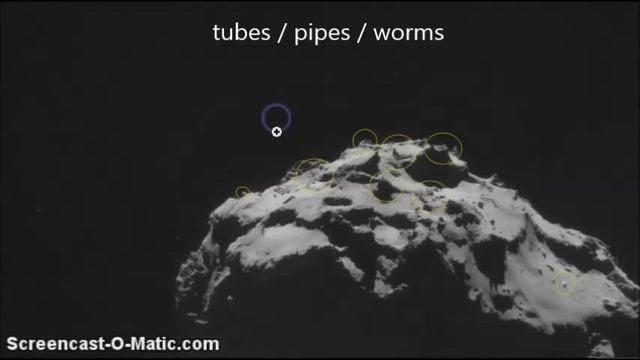 Comet 67P - Rosetta - 11 Weird Structures!
