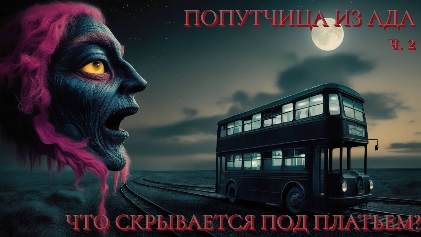 ПОПУТЧИЦА ИЗ АДА, Часть 2 | Страшные истории на ночь