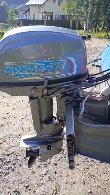 Mikatsu 30 механизм подъема лодочного мотора, аналог Yamaha 3, лодка казанка 5 с выносным транцем.